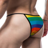 CUT4MEN Slip sexy Briefkini Rainbow